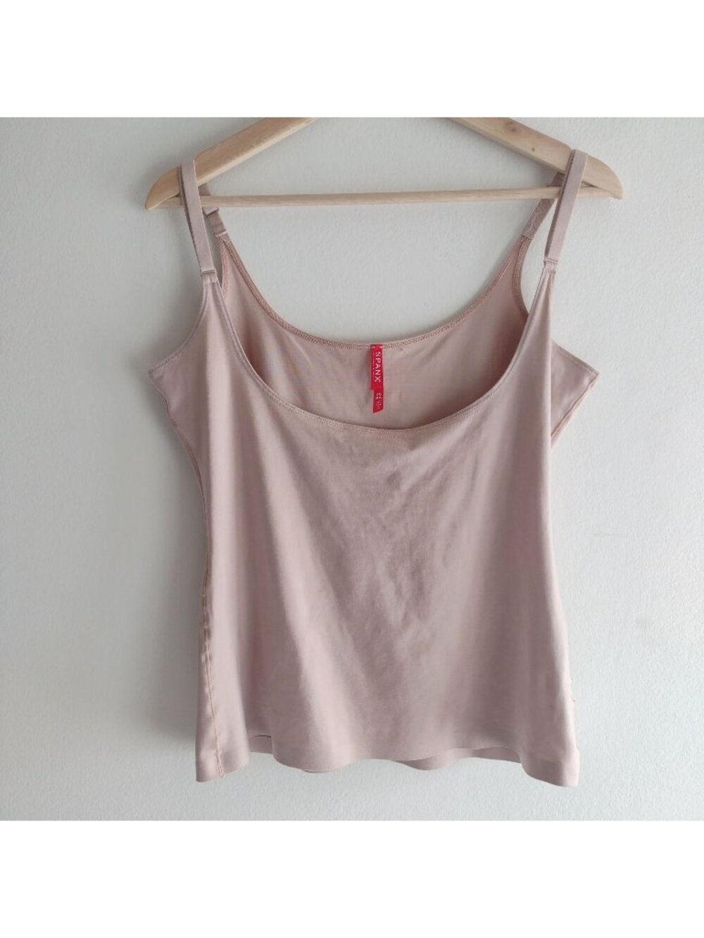 Spanx Beige Shapewear Tank Top 3X Smoothing Nude Cami